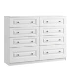 Lazio 8 drawer twin chest Lazio 8 drawer twin chest