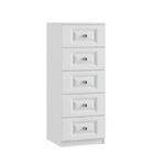 Lazio 5 drawer narrow chest Lazio 5 drawer narrow chest