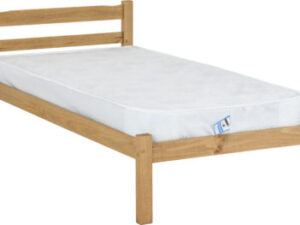 Panama 3' pine bed frame