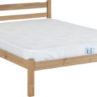Panama 4'6 pine bed frame