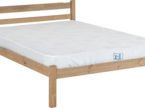 Panama 4'6 pine bed frame
