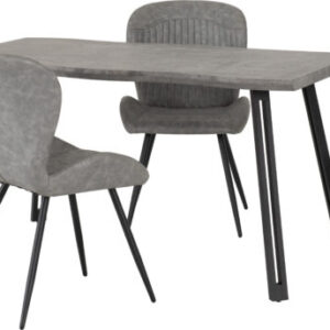 Quebec wave edge dining set