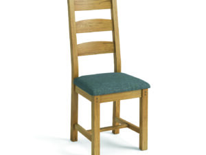 Burford  oak ladder back chair