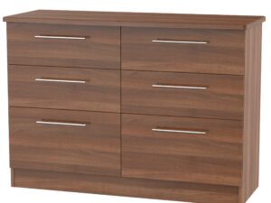 Sherwood 6 drawer midi chest