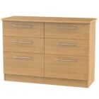 Sherwood 6 drawer midi chest Sherwood 6 drawer midi chest