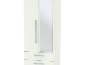 Sherwood 2 door mirrored combi robe