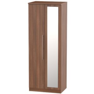 Sherwood tall 2 door mirrored robe