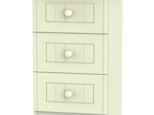 Warwick 3 drawer bedside