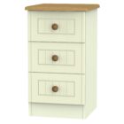Warwick 3 drawer bedside Warwick 3 drawer bedside