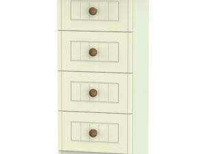 Warwick 4 drawer bedside