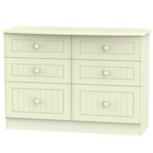 Warwick 6 drawer midi chest