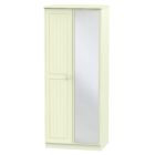 Warwick 2 door mirrored wardrobe