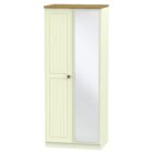Warwick 2 door mirrored wardrobe