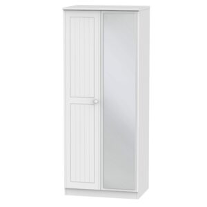 Warwick 2 door mirrored wardrobe