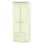 Warwick 2 door 2 drawer wardrobe