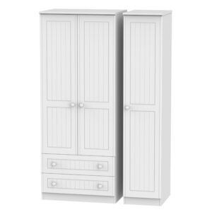 Warwick 3 door wardrobe with drawers