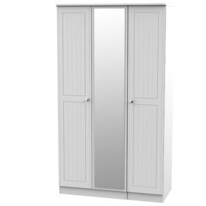 Warwick 3 door mirrored wardrobe