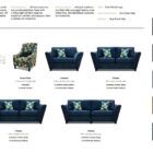 Cosmos 3 seater sofa