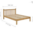 Woburn oak bedframe Woburn oak bedframe