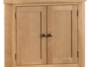 Comet Oak corner cabinet