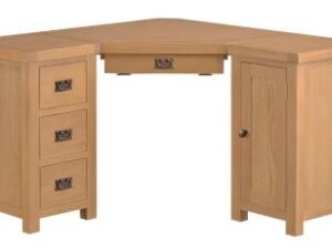 Comet Oak corner computer desk