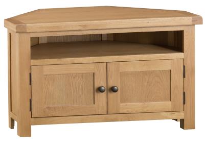 D_co-ctv. Jpg Comet oak corner tv unit