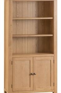Comet Oak large bookcase