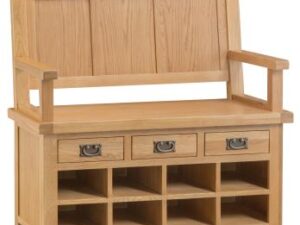 Comet Oak monks bench