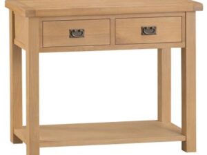 Comet Oak console table