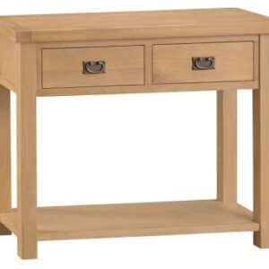 Comet Oak console table