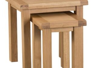 Comet Oak nest of 2 tables