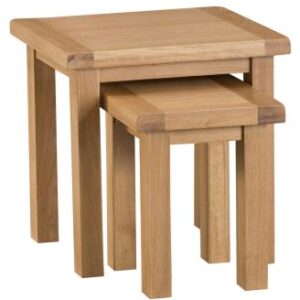 Comet Oak nest of 2 tables