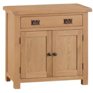 Comet Oak 2 door 1 drawer sideboard