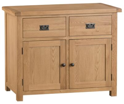 D_co-sts. Jpg Comet oak 2 door 2 drawer sideboard