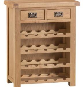 Comet Oak wine cabinet
