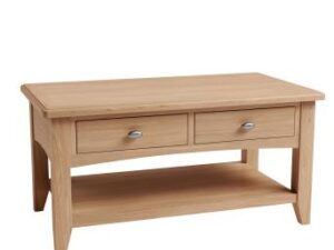Galaxy oak large coffee table