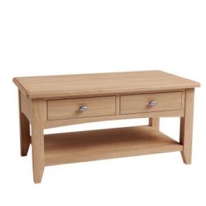Galaxy oak large coffee table