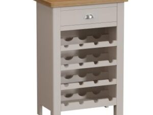 Ramsgate Oak Painted wine cabinet