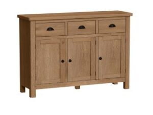 Ramsgate Oak 3 door sideboard
