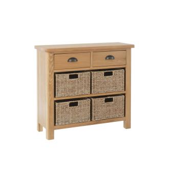 D_rao-c24. Jpg Ramsgate oak 2 drawer 4 basket unit