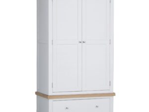 Eastry Oak painted 2 door robe