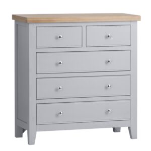 Eastry Oak painted 2 + 3 Chest