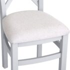 Eastry oak painted cross back chair