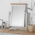 Eastry oak painted dressing table mirror