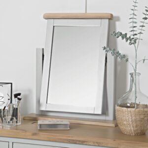 Eastry Oak painted dressing table mirror