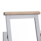 Eastry oak painted dressing table mirror