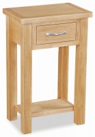 Trinity Petite Oak telephone table