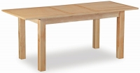 Trinity Petite Oak compact extending dining table