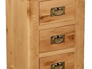 Bergerac Oak wide bedside