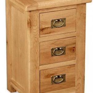 Bergerac Oak wide bedside